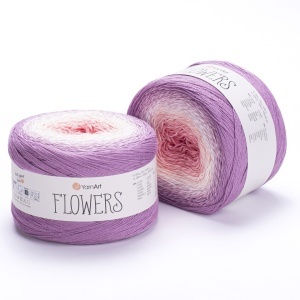 Fir de tricotat sau crosetat - Fire YARNART FLOWERS COD 305