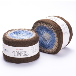 Fir de tricotat sau crosetat - Fire YARNART FLOWERS COD 320