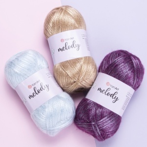 Fir de tricotat sau crosetat - Fire YARNART MELODY COD 895 - Img 2