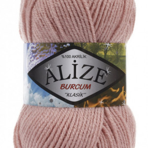 Fir de tricotat sau crosetat - Fir ACRILIC ALIZE BURCUM KLASIK PUDRA 161