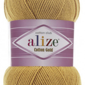 Fir de tricotat sau crosetat - Fir ALIZE COTTON GOLD BEJ 736