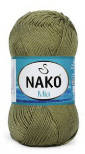 Fir de tricotat sau crosetat - Fir BUMBAC 100% NAKO MIA KAKI 5348