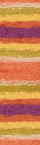 Fir de tricotat sau crosetat - Fir microfibra ALIZE DIVA BATIK DEGRADE 8027 - Img 2