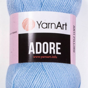 Fir de tricotat sau crosetat - Fire acril anti pilling YARNART ADORE COD 340