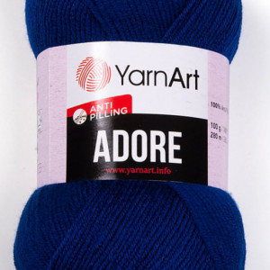Fir de tricotat sau crosetat - Fire acril anti pilling YARNART ADORE COD 350