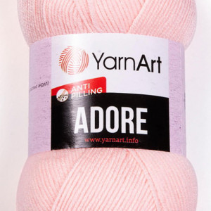 Fir de tricotat sau crosetat - Fire acril anti pilling YARNART ADORE COD 360