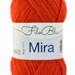 Fir de tricotat sau crosetat - Fire Filo Blu - MIRA - 3 - PORTOCALIU