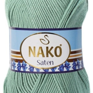 Fir de tricotat sau crosetat - Fire Nako SATEN VERNIL 11472
