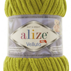 Fir de tricotat sau crosetat - Fire tip mohair din acril ALIZE VELLUTO FISTIC 11