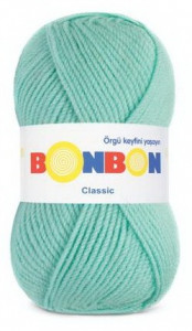 Fir de tricotat sau crosetat - Fire tip mohair din acril BONBON CLASIC VERNIL 98203