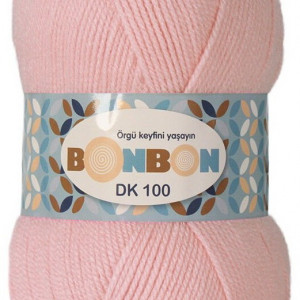 Fir de tricotat sau crosetat - Fire tip mohair din acril BONBON DK PUDRA 98418