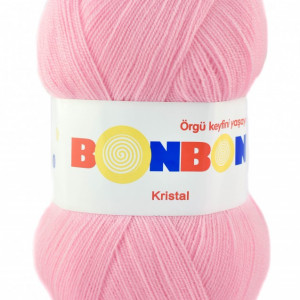 Fir de tricotat sau crosetat - Fire tip mohair din acril BONBON KRISTAL 98588