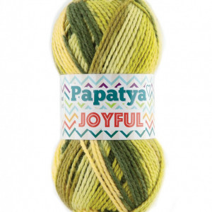 Fir de tricotat sau crosetat - Fire tip mohair din acril Kamgarn Papatya Joyful degrade 05