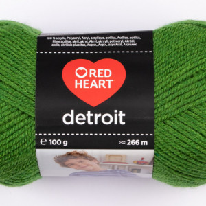 Fir de tricotat sau crosetat - Fire tip mohair din acril RED HEART DETROIT 98235