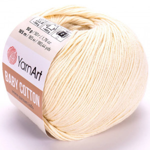 Fir de tricotat sau crosetat - Fire YARNART BABY COTTON COD 402