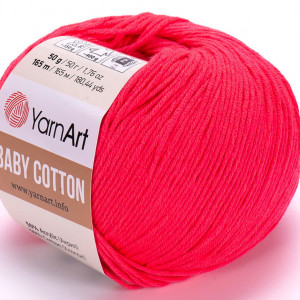 Fir de tricotat sau crosetat - Fire YARNART BABY COTTON COD 423