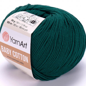 Fir de tricotat sau crosetat - Fire YARNART BABY COTTON COD 444