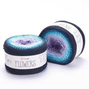Fir de tricotat sau crosetat - Fire YARNART FLOWERS COD 254