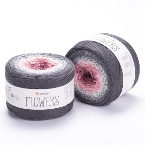 Fir de tricotat sau crosetat - Fire YARNART FLOWERS COD 279