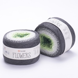 Fir de tricotat sau crosetat - Fire YARNART FLOWERS COD 291