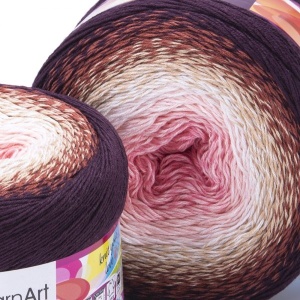 Fir de tricotat sau crosetat - Fire YARNART FLOWERS COD 319 - Img 2