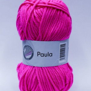 Fir de tricotat sau crosetat - PAULA UNI by GRUNDL ROZ - 14 (FLUO)