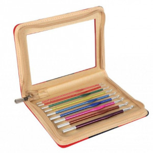 KnitPro ZING - set crosete un singur capat si maner ergonomic - Img 2