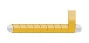 Ata brodat metalica BETAREKS AURIU ST 502 - Img 2