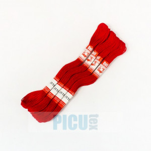 ATA MOULINE DOLI , BUMBAC 100% ROSU 118