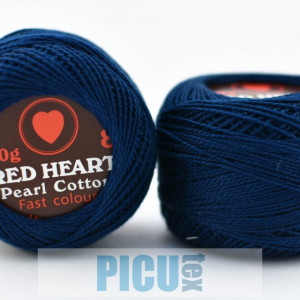 Cotton perle RED HEART cod 0150 - Img 2
