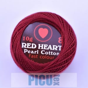 Cotton perle RED HEART cod 020