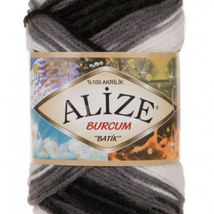 Fir de tricotat sau crosetat - Fir ACRILIC ALIZE BURCUM BATIK DEGRADE 4428