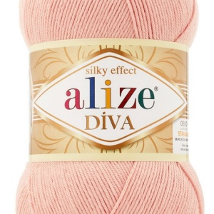 Fir de tricotat sau crosetat - Fir microfibra ALIZE DIVA FREZ 400