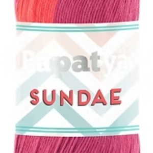 Fir de tricotat sau crosetat - Fir microfibra PAPATYA SUNDAE BATIK DEGRADE 15