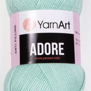 Fir de tricotat sau crosetat - Fire acril anti pilling YARNART ADORE COD 341