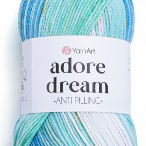 Fir de tricotat sau crosetat - Fire acril anti pilling YARNART ADORE DREAM COD 1059