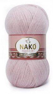 Fir de tricotat sau crosetat - Fire tip mohair acril NAKO ANGORA LUKS ROZ 10639