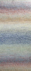Fir de tricotat sau crosetat - Fire tip mohair acril NAKO MOHAIR DELICATE COLORFLOW DEGRADE 28135 - Img 2