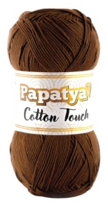 Fir de tricotat sau crosetat - Fire tip mohair din acril Kamgarn Papatya Cotton Touch MARO COD 140