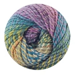 Fir de tricotat sau crosetat - Fire tip mohair din acril Kamgarn Papatya Confetti degrade 04 - Img 2