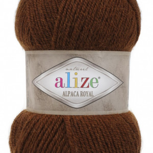 Fir de tricotat sau crosetat - Fire tip mohair din alpaca 30%, lana 15%, acril 55% Alize Alpaca Royal MARO 690