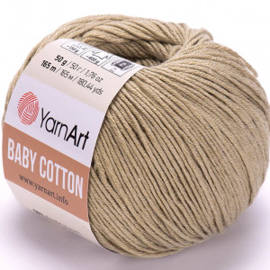 Fir de tricotat sau crosetat - Fire YARNART BABY COTTON COD 434