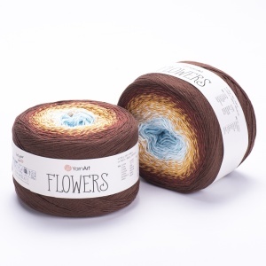 Fir de tricotat sau crosetat - Fire YARNART FLOWERS COD 296