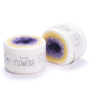 Fir de tricotat sau crosetat - Fire YARNART FLOWERS COD 307