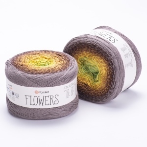 Fir de tricotat sau crosetat - Fire YARNART FLOWERS COD 317