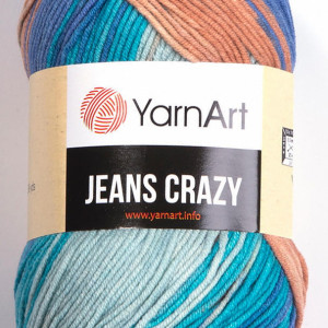 Fir de tricotat sau crosetat - Fire YARNART JEANS CRAZY COD 8207