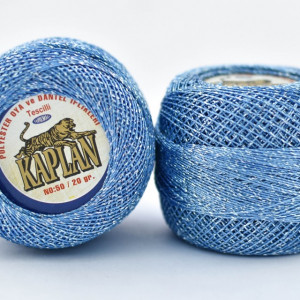 Fir de crosetat polyester + lurex KAPLAN 798 - Img 2