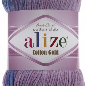 Fir de tricotat sau crosetat - Fir ALIZE COTTON GOLD BATIK - DEGRADE 4531