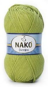 Fir de tricotat sau crosetat - FIR NAKO DENIM VERNIL 11587