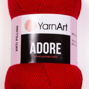 Fir de tricotat sau crosetat - Fire acril anti pilling YARNART ADORE COD 352
